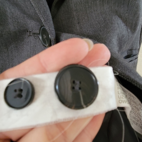 Zara One Button Grey Blazer XS - Picture 8 of 10